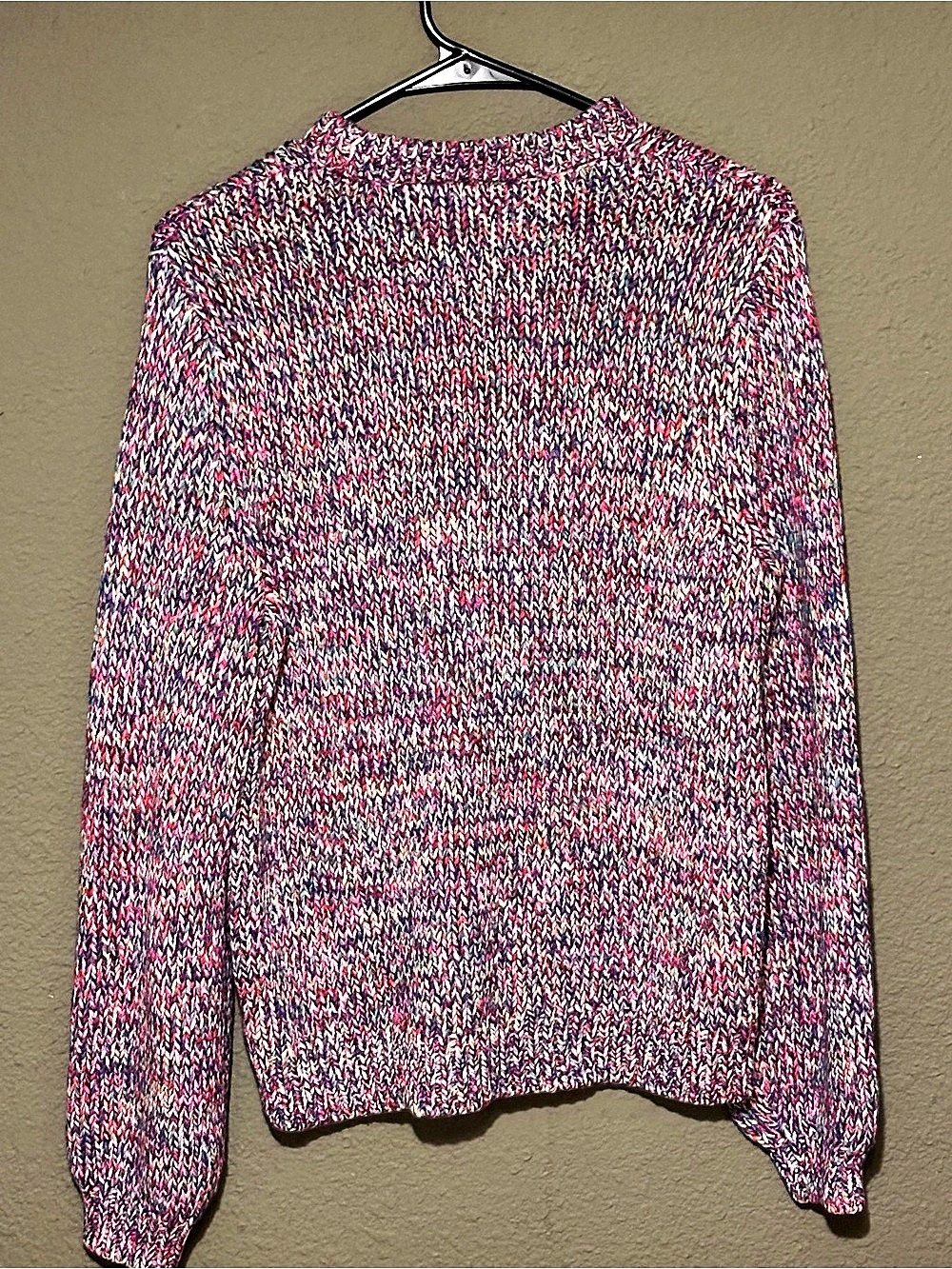 Gap Multicolor Crew Neck Sweater Size Medium
